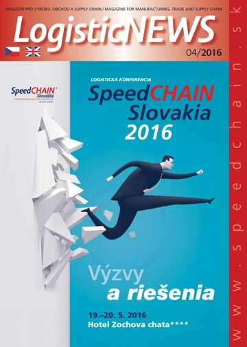 Obálka e-magazínu Logistic News 4/2016