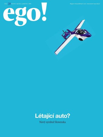 Obálka e-magazínu Hospodářské noviny - příloha Ego! 098 - 20.5.2016 magazín Ego!