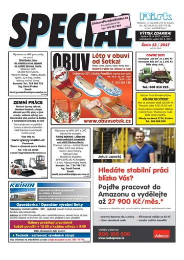 Obálka e-magazínu Special 12/2017