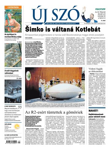 Obálka e-magazínu Új Szó 18.7.2017