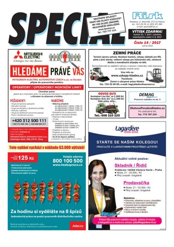 Obálka e-magazínu Special 14/2017