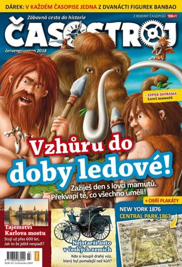 Obálka e-magazínu Časostroj 7-8/2018