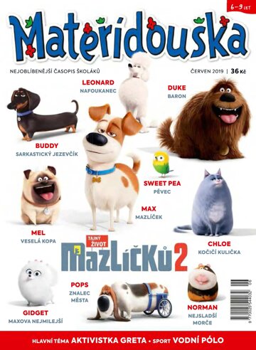 Obálka e-magazínu Mateřídouška 6/2019