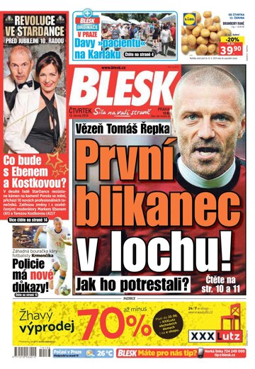 Obálka e-magazínu Blesk 13.6.2019