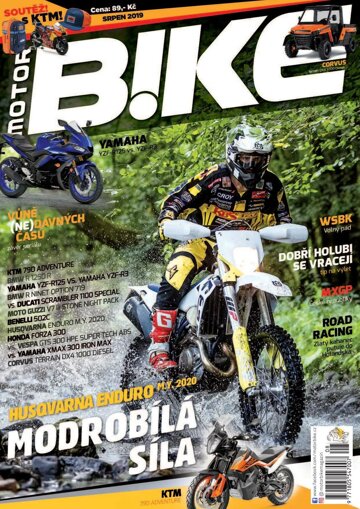 Obálka e-magazínu Motorbike 8/2019