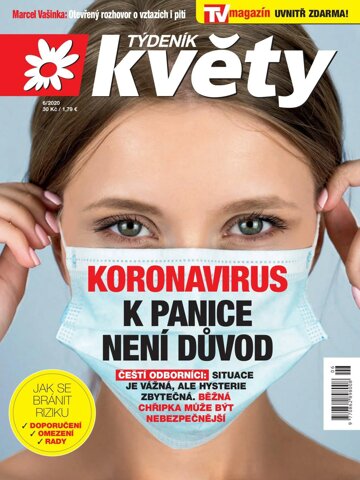 Obálka e-magazínu Týdeník Květy 6/2020