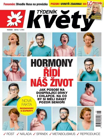 Obálka e-magazínu Týdeník Květy 18/2020