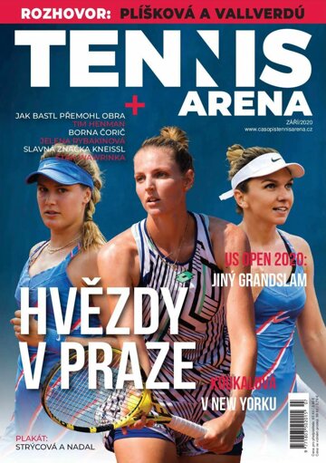 Obálka e-magazínu Tennis Arena 9/2020
