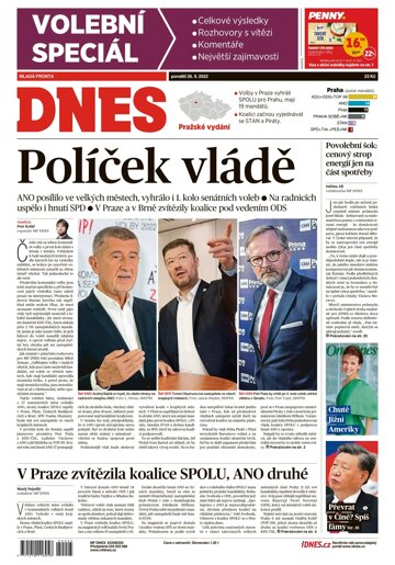 Obálka e-magazínu MF Dnes 26.9.2022