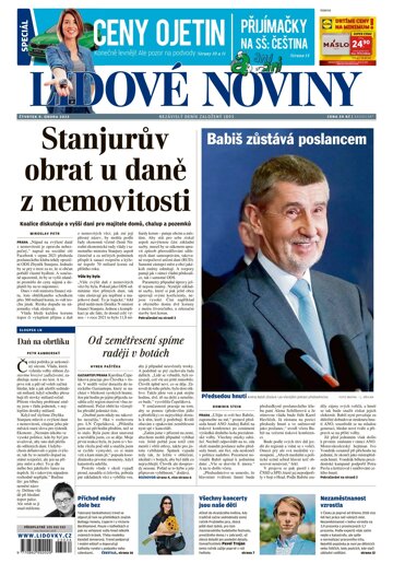 Obálka e-magazínu Lidové noviny 9.2.2023