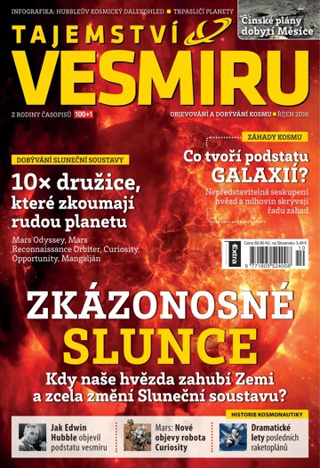 Obálka e-magazínu Tajemství Vesmíru 10/2016