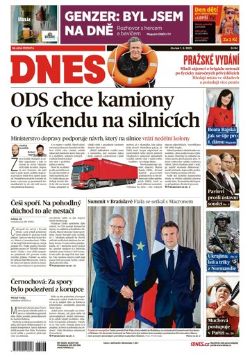 Obálka e-magazínu MF Dnes 1.6.2023