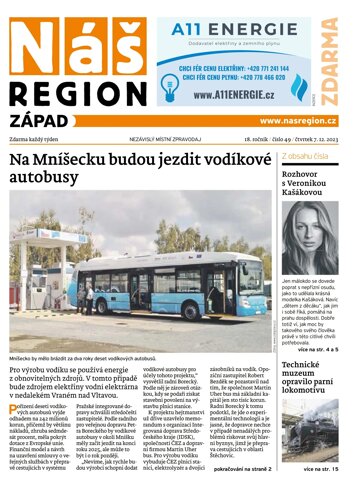 Obálka e-magazínu Náš Region - Západ 49/2023