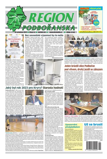 Obálka e-magazínu Region Podbořanska 51/23