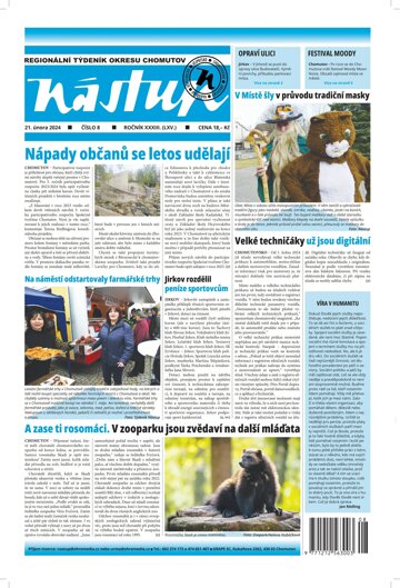 Obálka e-magazínu Nástup 8/24