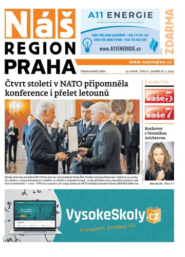 Obálka e-magazínu Náš Region - Praha 12/2024