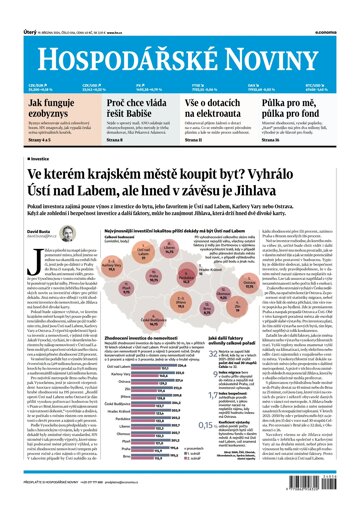 Obálka e-magazínu Hospodářské noviny 056 - 19.3.2024