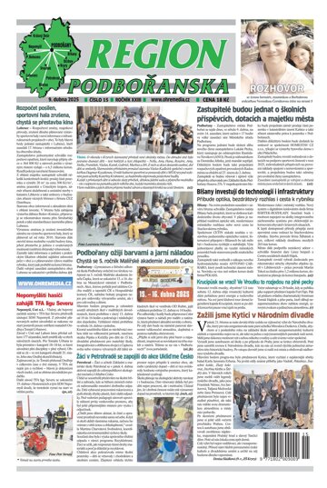 Obálka e-magazínu Region Podbořanska 15/25