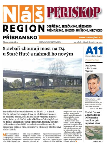 Obálka e-magazínu Náš Region - Příbramsko 16/2025