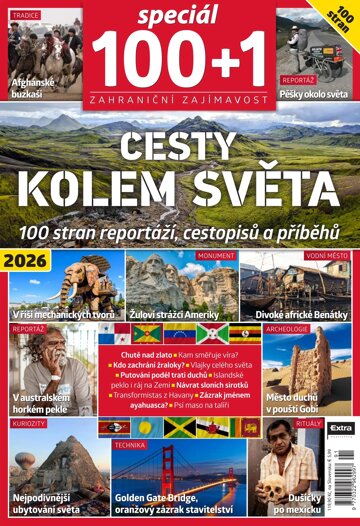Obálka e-magazínu 100+1 Zahraniční zajímavost SPECIÁL léto 2026