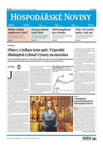Obálka e-magazínu Hospodářské noviny 142 - 27.7.2026
