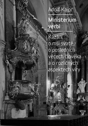 Obálka knihy Ministerium verbi