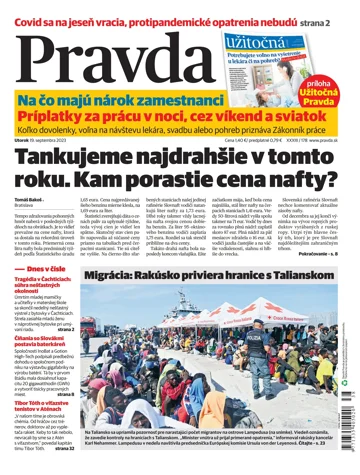 Pravda 19. 09. 2023