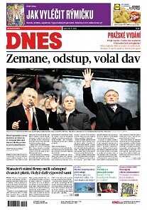 Obálka e-magazínu MF Dnes 18.11.2014