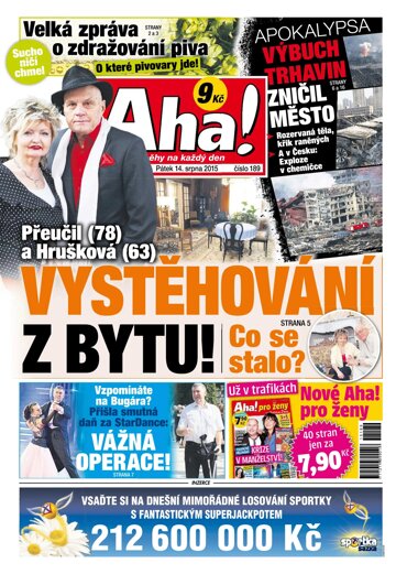 Obálka e-magazínu AHA! 14.8.2015