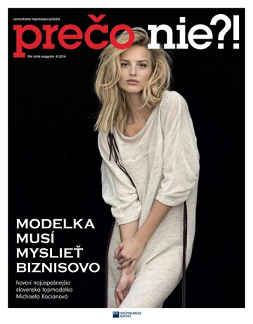 Obálka e-magazínu Prečo nie?! 4/2016