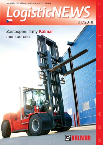 Obálka e-magazínu Logistic News 1/2018