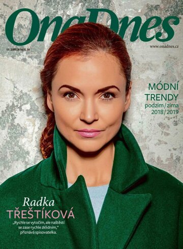 Obálka e-magazínu Ona DNES Magazín - 17.9.2018