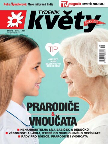 Obálka e-magazínu Týdeník Květy 34/2019