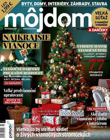 Obálka e-magazínu Môj dom 11/2020