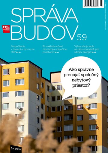 Obálka e-magazínu Správa budov 3/2021