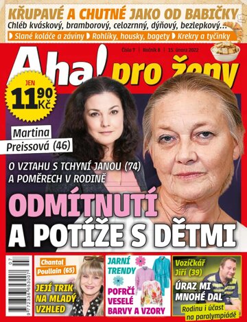 Obálka e-magazínu AHA! pro ženy 7/2022