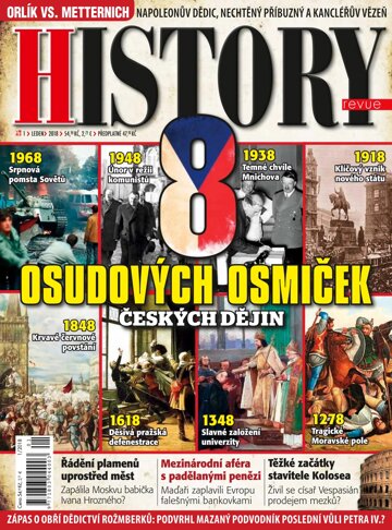 Obálka e-magazínu History 1/18