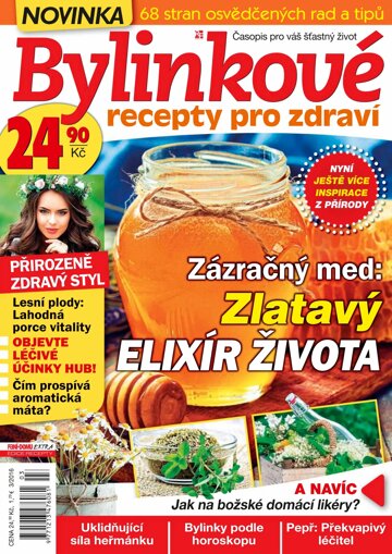 Obálka e-magazínu Bylinkové recepty 3/16