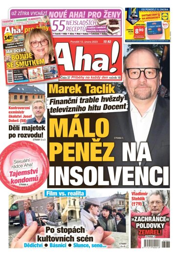 Obálka e-magazínu AHA! 13.2.2023