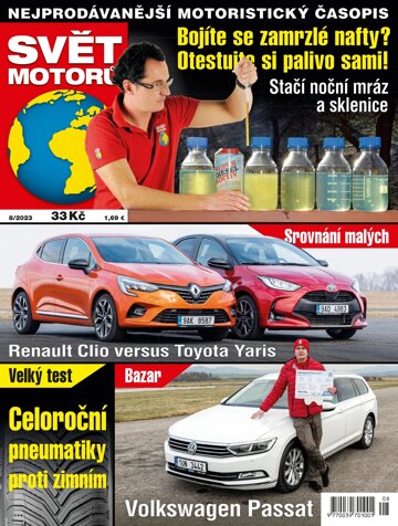 Obálka e-magazínu Svět motorů 8/2023