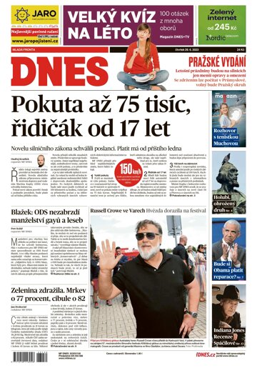 Obálka e-magazínu MF Dnes 29.6.2023