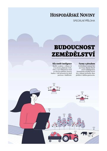 Obálka e-magazínu Hospodářské noviny - příloha 161 - 22.8.2023 Budoucnost zemědělství