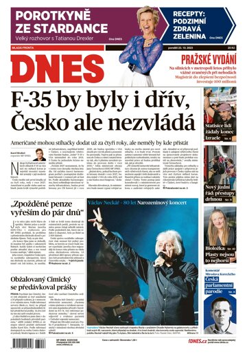 Obálka e-magazínu MF Dnes 23.10.2023