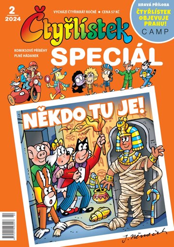 Obálka e-magazínu Čtyřlístek speciál 2/2024
