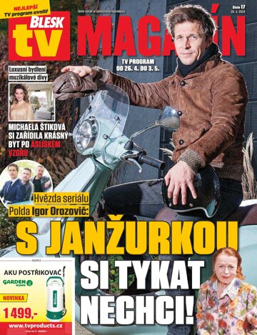 Obálka e-magazínu Blesk Tv magazín - 26.4.2024