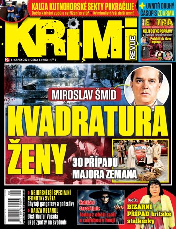Obálka e-magazínu Krimi revue 8/24