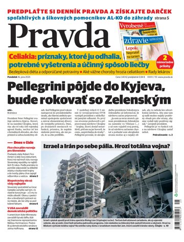 Obálka e-magazínu Pravda 16. 6. 2025