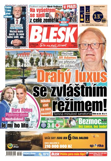 Obálka e-magazínu Blesk 1.10.2025