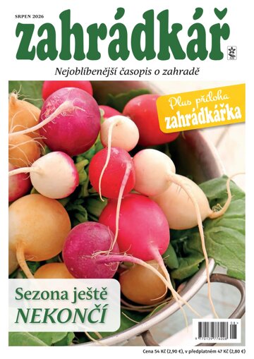 Obálka e-magazínu Zahrádkář 8/2026