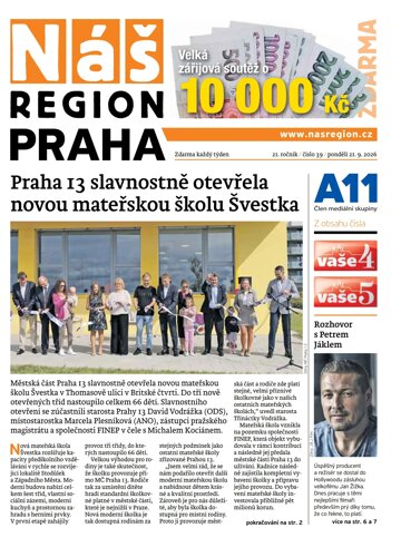 Obálka e-magazínu Náš Region - Praha 39/2026